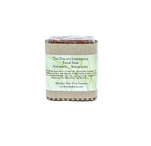 Tea Tree and Lemongrass Facial Soap, Antiseptic and Bacteriacide